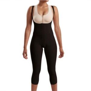 NWT MARENA Full Body Faja Compression Girdle ,M, ORIG $158 -BLACK--PostOp